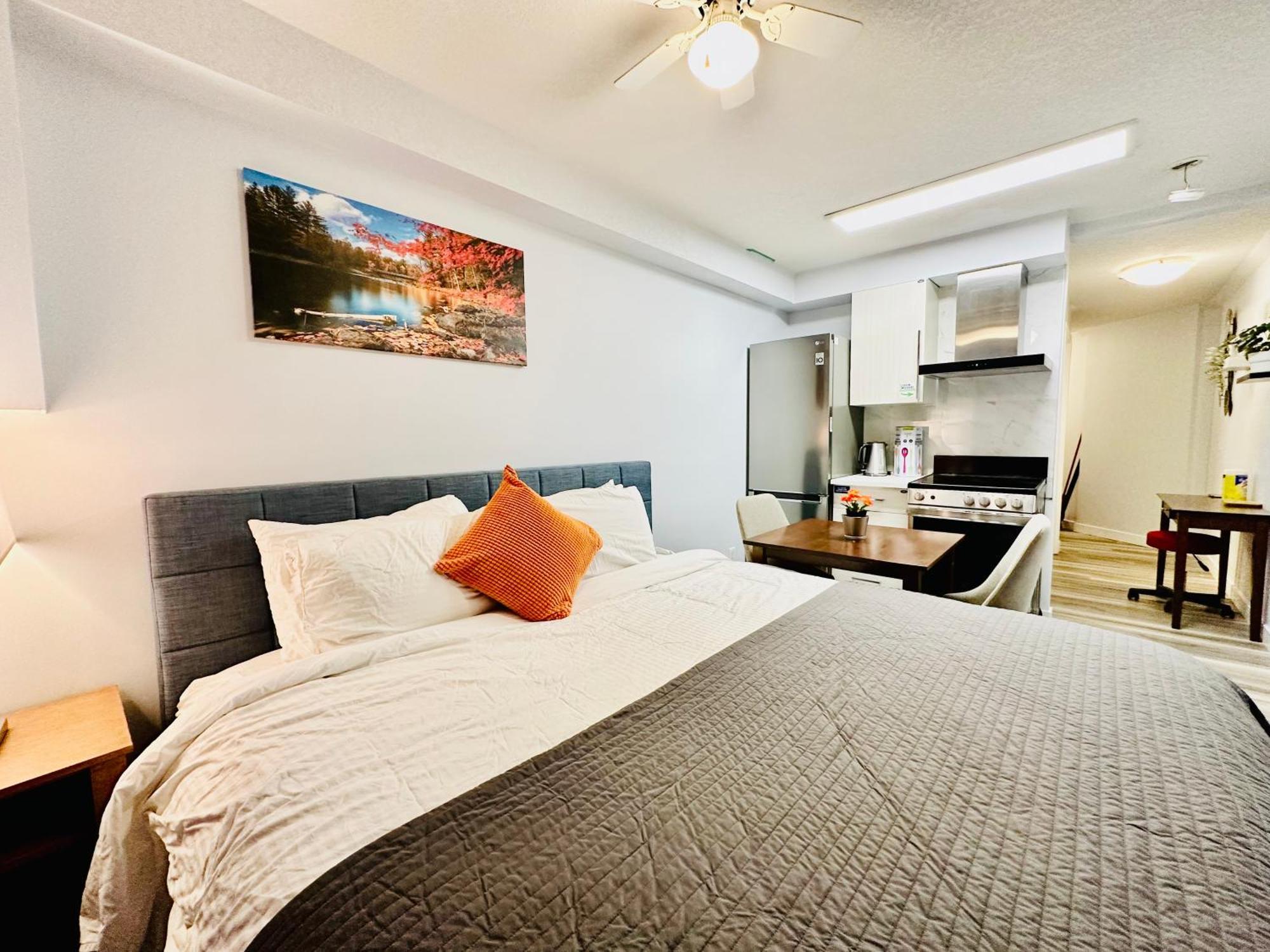 Romantic Studio With Kitchen & Ac & Bbq & A Huge Balcony 164 Канмор Екстериор снимка